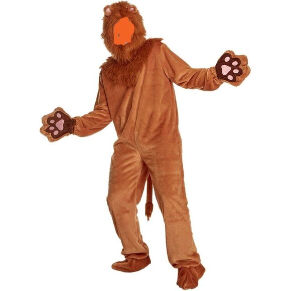 Adult Lion Costume for Men - Picture 3 of 8